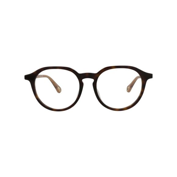 Chloé Round-Frame Bio Acetate Optical Frames Brown Womens - Picture 1 of 6